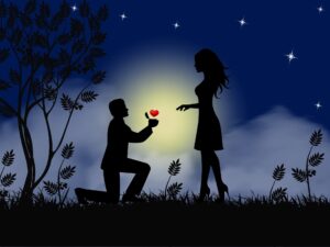 Romantik im Internet